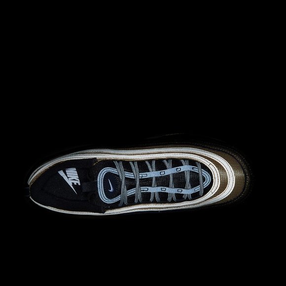 NEW Nike Air Max 97 Women's Twine/White-Metallic Gold DO5881-700 Golden … - Picture 4 of 9